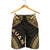 Guam Men's Shorts - Polynesian Chief Gold Version - Polynesian Pride