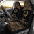 Pohnpei Polynesian Car Seat Covers - Pride Gold Version Universal Fit Gold - Polynesian Pride