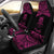 Tuvalu Polynesian Car Seat Covers - Pride Pink Version Universal Fit Pink - Polynesian Pride