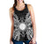 Marshall Islands Polynesian Women Tank Top Map Black Black - Polynesian Pride