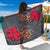 Hawaii Turtle Hibiscus Polynesian Sarong - Khoi Style - AH Sarong One Size Gray - Polynesian Pride