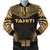 Tahiti Polynesian Chief Men's Bomber Jacket - Gold Version Gold - Polynesian Pride