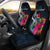 Cook Islands Polynesian Car Seat Covers - Tropical Flower Universal Fit Blue - Polynesian Pride