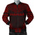 Hawaii Polynesian Chief Men's Bomber Jacket - Red Version Red - Polynesian Pride