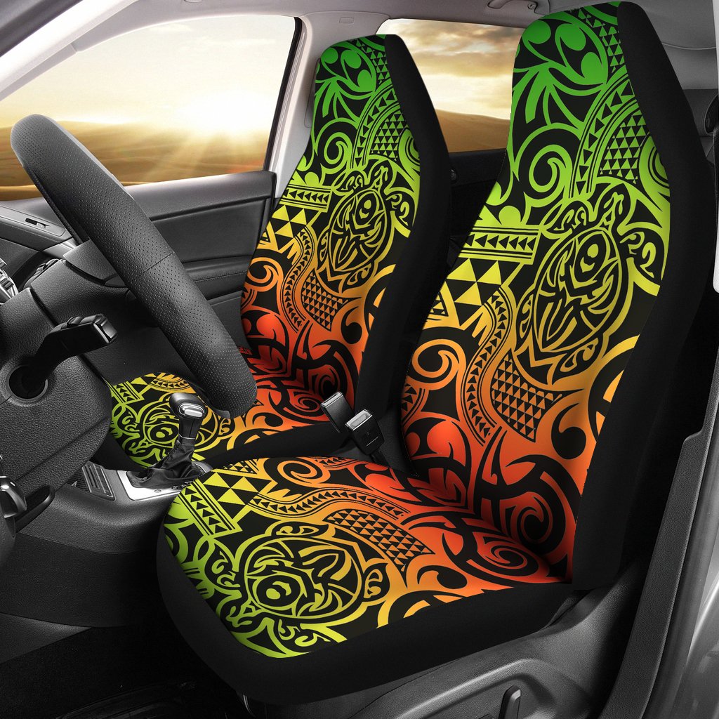 Polynesian Car Seat Cover - Polynesian Tattoo 52 Universal Fit Art - Polynesian Pride