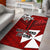 Wallis and Futuna Rugby Area Rug Sporty Vibes Red - Polynesian Pride