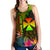 Wallis and Futuna Polynesian Personalised Women's Racerback Tank - Hibiscus and Banana Leaves - Polynesian Pride