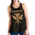 Hawaii Kanaka Polynesian Women's Racerback Tank Gold - Polynesian Pride