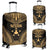 Austral Islands Polynesian Chief Luggage Cover - Gold Version Gold - Polynesian Pride