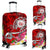 Hawaii Polynesian Luggage Covers - Hawaii Seal With Turtle Plumeria (Red) - Polynesian Pride