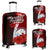 Marshall Islands Polynesian Luggage Covers - Coat Of Arm With Hibiscus Red - Polynesian Pride