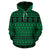 Hawaii Hoodie Polynesian Tattoo tribal Green Pullover Unisex Art - Polynesian Pride