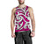 Polynesian Maori Ethnic Ornament Pink Hawaii Men's Tank Top Pink - Polynesian Pride