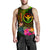 Polynesian Hawaii Kanaka Maoli Polynesian Men's Tank Top - Hibiscus and Banana Leaves - Polynesian Pride