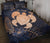 Personalized - Hawaii Polynesian Aloha Po Turtle Hibiscus Tropical Quilt Bed Set - Indigo - Polynesian Pride