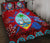 Guam Polynesian Quilt Bed Set - Guam Coat Of Arms - Polynesian Pride