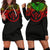 Kosrae Women Hoodie Dress - Kosrae Coat Of Arms Polynesian Reggae Color Reggae - Polynesian Pride