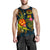 American Samoa Polynesian Men's Tank Top - Legend of American Samoa (Blue) - Polynesian Pride