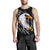 American Samoa Men's Tank Top - Eagle Black Black - Polynesian Pride