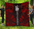 New Caledonia Premium Quilt - New Caledonia Coat Of Arms Polynesian Red Tattoo Red - Polynesian Pride