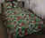 Tropical Monstera Leaf Green Mix Quilt Bed Set - Polynesian Pride