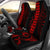 Hawaii Kakau Red Polynesian Car Seat Covers - Polynesian Pride