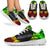 American Samoa Sport Sneakers - Polynesian Tattoo Reggae White - Polynesian Pride