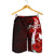 Yap Polynesian Custom Personalised Men's Shorts - Coat Of Arm With Hibiscus - Polynesian Pride