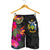 Solomon Islands All Over Print Men's Shorts - Polynesian Hibiscus Pattern - Polynesian Pride