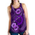 Vanuatu Women's Racerback Tank - Hibiscus Purple Purple - Polynesian Pride