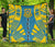 Tuvalu Premium Quilt - Tuvalu Coat Of Arms Polynesian Yellow Tattoo - Polynesian Pride