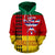 Hawaii Kanaka Flag Zipper Custom Hoodie - Polynesian Pride