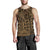 Polynesian Hawaiian Style Tribal Tattoo Gold Hawaii Men's Tank Top Gold - Polynesian Pride