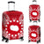 Cook Islands Polynesian Luggage Covers Map Red White Red - Polynesian Pride