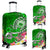 Samoa Luggage Covers - Turtle Plumeria (Green) - Polynesian Pride