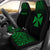 Wallis and Futuna Custom Personalised Car Seat Covers - Wallis and Futuna Coat Of Arms Polynesian Tattoo Fog Green Universal Fit Green - Polynesian Pride