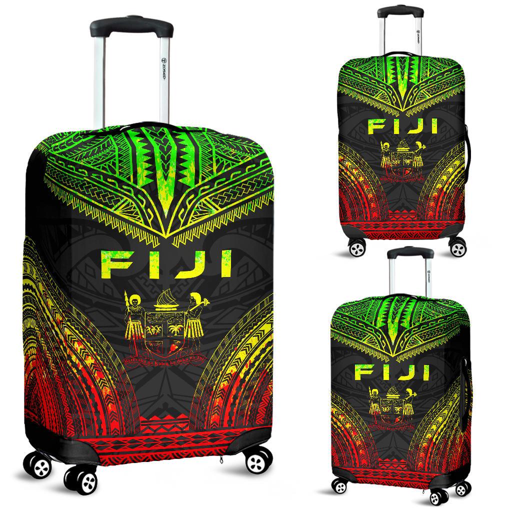 Fiji Polynesian Chief Luggage Cover - Reggae Version Reggae - Polynesian Pride