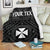 Wallis and Futuna Personalised Premium Blanket - Wallis and Futuna Seal With Polynesian Tattoo Style - Polynesian Pride