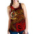 Vanuatu Polynesian Women's Racerback Tank - Red Shark Polynesian Tattoo - Polynesian Pride