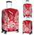 New Caledonia Polynesian Luggage Covers Map Red White Red - Polynesian Pride