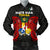 Polynesian Mate Ma'a Tonga Men's Bomber Jacket - Tongan Spirit Black - Polynesian Pride