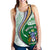 Norfolk Island Women's Racerback Tank Kanaloa Tatau Gen Nf White - Polynesian Pride