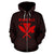 Hawaii Kanaka Polynesian Zip up Hoodie Red - Polynesian Pride