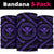 Hawaiian Kanaka Maoli Violet Bandana 3 - Pack - Polynesian Pride