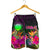 Northern Mariana Islands Polynesian Men's Shorts - Summer Hibiscus - Polynesian Pride