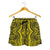 Polynesian Symmetry Yellow Women's Short - Polynesian Pride