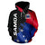 Samoa All Over Hoodie Wrap Style - Polynesian Pride