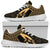 Papua New Guinea Sporty Sneakers - Transit Gold Style - Polynesian Pride