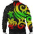 American Samoa Men's Bomber Jacket - Reggae Tentacle Turtle - Polynesian Pride