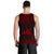 Tokelau Men's Tank Top - Polynesian Chief Red Version - Polynesian Pride